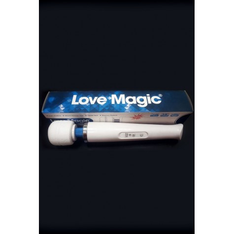 Белый вибромассажёр Love Magic HV-270-VR018